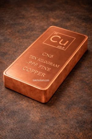 10 kilo külçe bakır