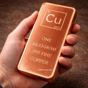 1 kg bakır külçe